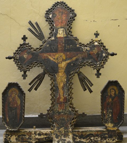 Botezul lui Iisus / Răstignirea lui Iisus